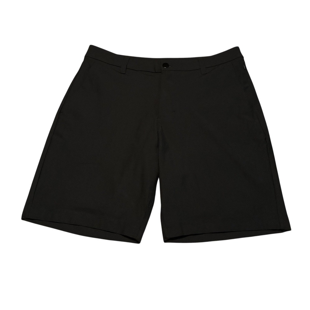 Lululemon Mens Black Commission Golf Shorts Recycled Stretch LM7B96S Size 32